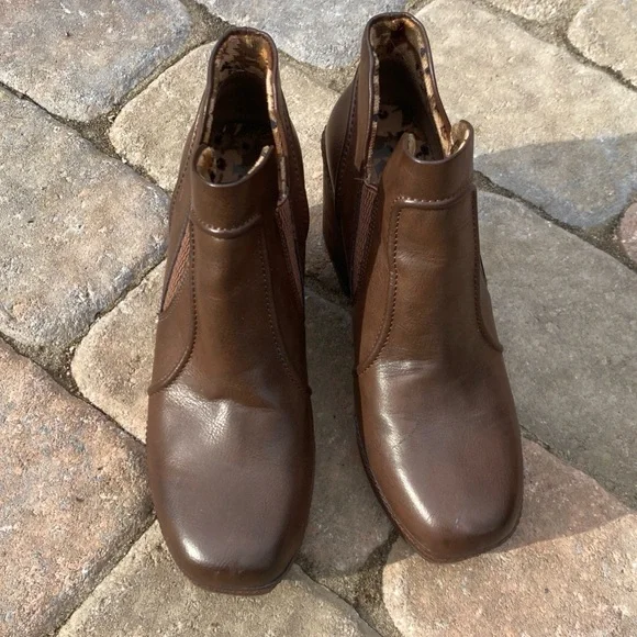 Gently worn 😍Korks kork-ease Robin clogged heeled bootie - Picture 2 of 14